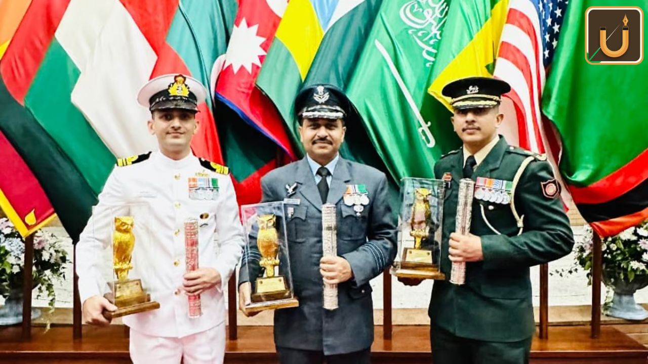 Usthadian Academy / Indian Armed Forces Officers Awarded ‘Golden Owl’ At DSCSC Sri Lanka | 20 dec 2023 Usthadian Academy / Indian Armed Forces Officers Awarded ‘Golden Owl’ At DSCSC Sri Lanka